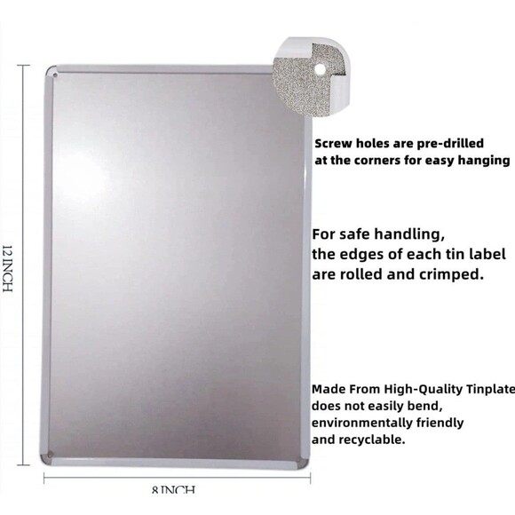 Mushrooms Hunter Lose Your Mind Find Your Soul Vintage Metal Tin Signs Home Bar - Picture 5 of 5